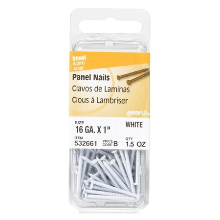 [532661] Hillman 1 in. L Panel Steel Nail Annular Ring Shank Large