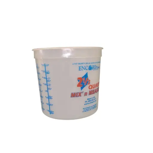 [551015030002] MILESI MEASURING CUP 2.5QT.