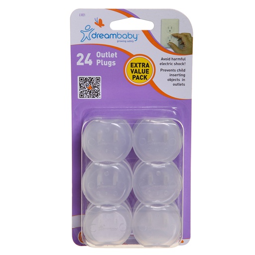 [5989066] OUTLET PLUG TRNSLUC 24PK