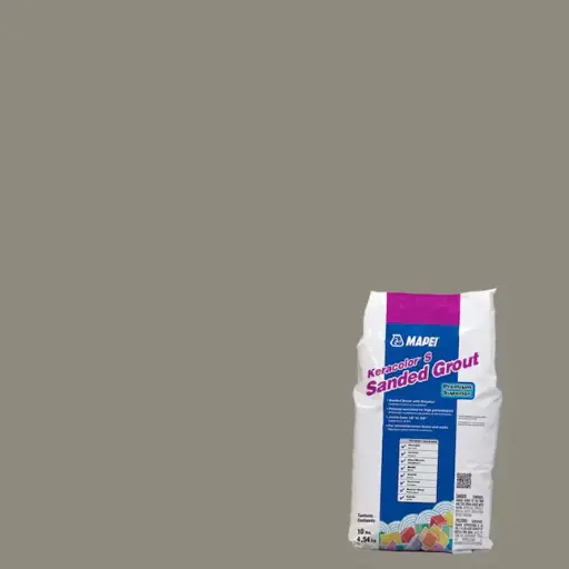 [5UJ500205] Keracolor | "Keracolor S" Sanded Grout 4,53Kg - Pewter | Rona