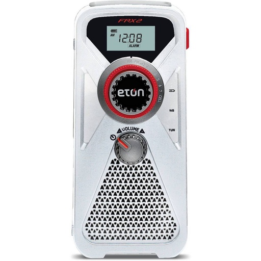 [6008963] Eton American Red Cross White LED Crank Radio/Flashlight