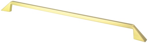 [6841020] Berenson 6066-1-C Art Tech - Right - 12-5/8 Inch (320 Mm) Center to Center Cabinet Handle / Drawer Pull by R. Christensen Soft Gold Cabinet Hardware