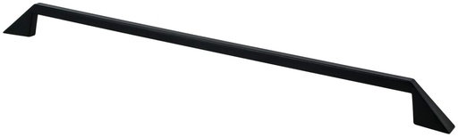 [6841032] Berenson 6066-1-C Art Tech - Right - 12-5/8 Inch (320 Mm) Center to Center Cabinet Handle / Drawer Pull by R. Christensen Black Cabinet Hardware Pulls