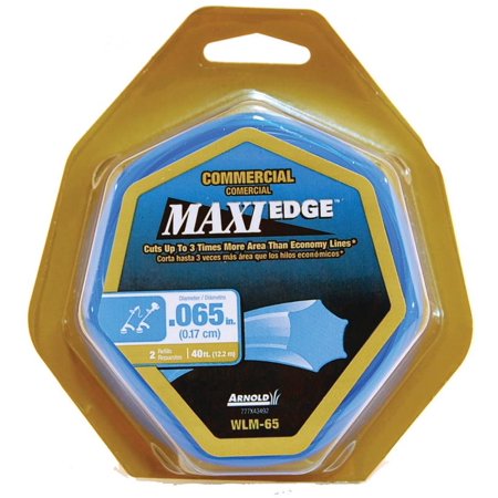 [7026237] Arnold Maxi Edge Commercial Grade .065 in. D X 40 Ft. L Trimmer Line