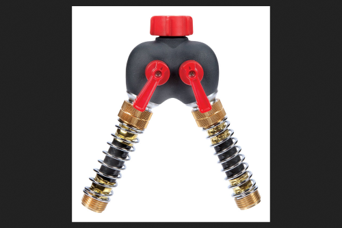 [7303324] Ace Plastic Threaded Male Flexible Hose 2-Way Shut-off Valve