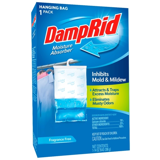 [7450596] DampRid Fragrance Free Hanging Moisture Absorber  1 Count