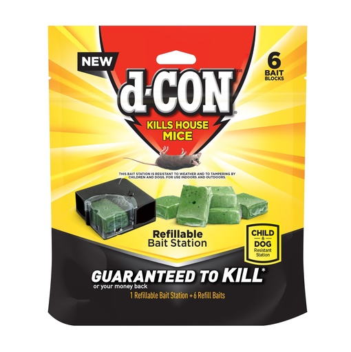 [7603871] D-CON Bait Station Blocks for Mice