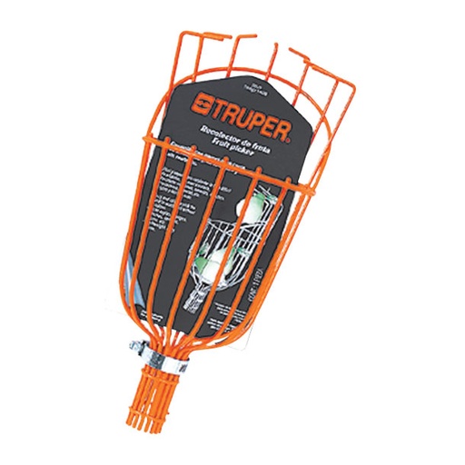 [760956] Recolector De Frutas 33 X 14.7 Cm Naranja Truper