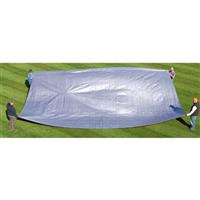 [77296] IIT REVERSIBLE MULTI PURPOSE WEATHER RESISTANT POLY TARP Heavy Duty Reinforced Blue - 30  X 40