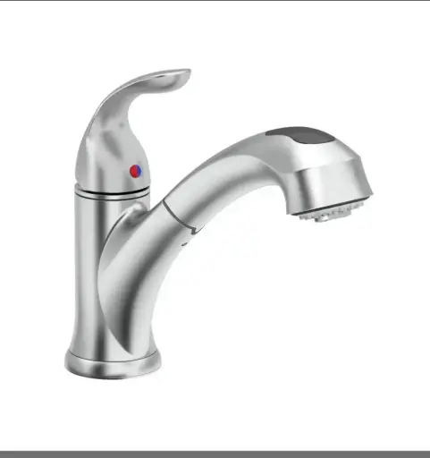 [9167101.075] American Standard Sullivan Pull-Out Kitchen Faucet W/Soap Dispenser 9167101.075