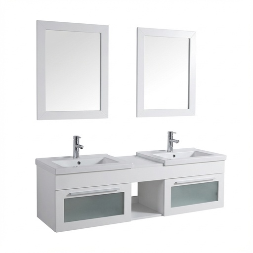[A386060] CONJ. VANITY PCV BLANCO 60"