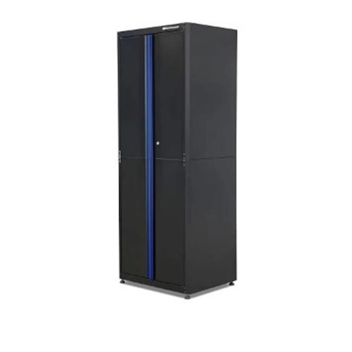 [BKMG3024TBC] 30.5 in. W X 80 in. H X 24 in. D Steel 2-Door Tall Freestanding Cabinet in Black