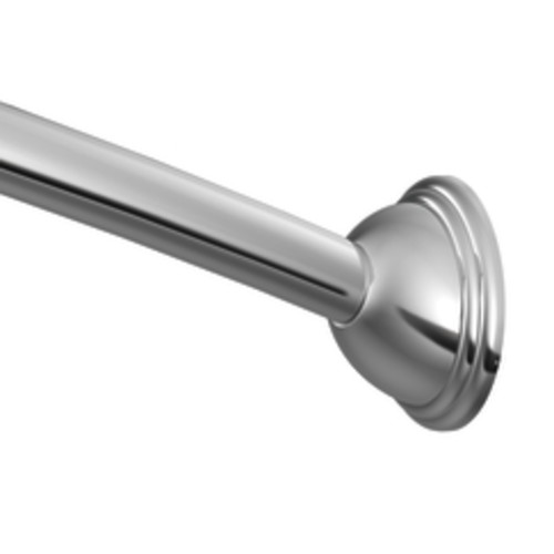 [CSR2165CH] CURVED 5 SHOWER ROD FLANGE PIVOT