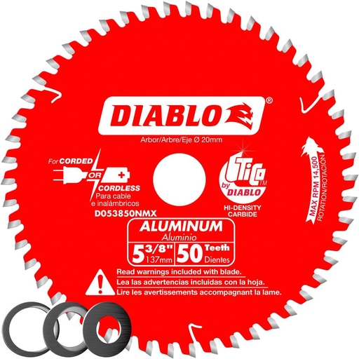 [D053850NMX] DIABLO SWBLD 5-3/8"X50T
