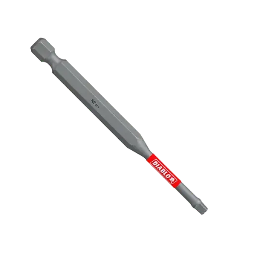 [DSQ235P2] Square Drive Bits,Sq2,3-1/2 in L,PK2