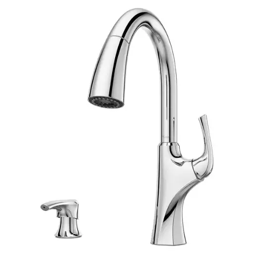 [F-529-7RCHGS] Pfister Rancho Pull-Down Kitchen Faucet Stainless Steel Finish