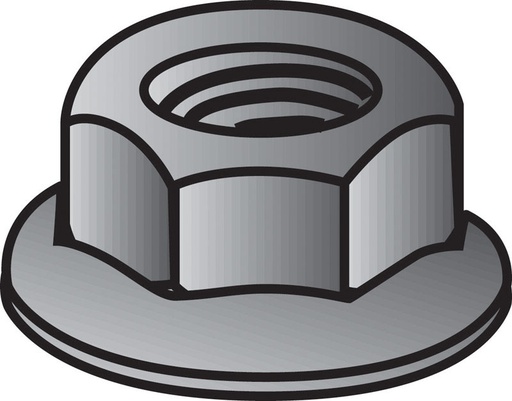 [H180398] WHIZ LOCK NUT  3/8-16 CAJA 100