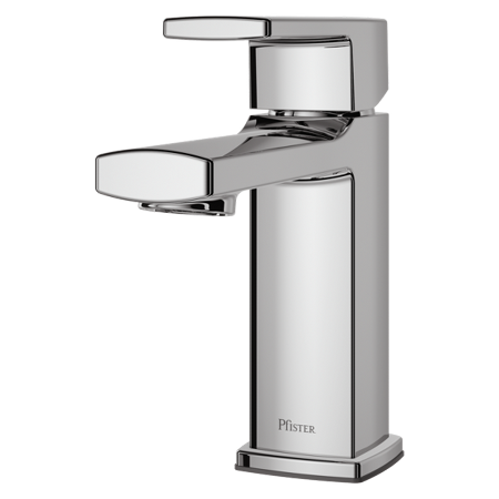 [LG42-DAPC] Pfister LG42-DA Deckard 1.2 GPM Single Hole Bathroom Faucet Polished Chrome Faucet Bathroom Sink Faucets Single Handle