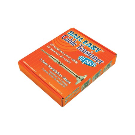 [M09811004] Atlantis Rail System RailEasy 5/32 in. Dia. Stainless Steel Cable Tensioner (10-Pack)
