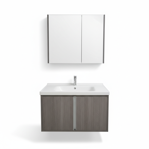 [PE6-90GW] CONJ. PVC HAYES  GRAY W 36"