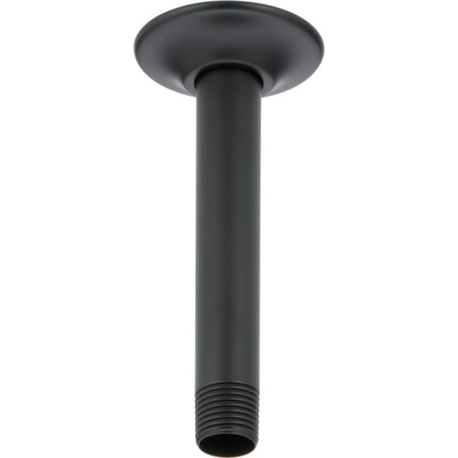 [RP61058BL] DELTA TUBO DE TECHO 6'' MATTE BL