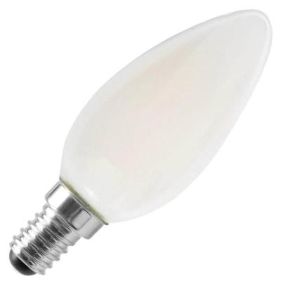 [S12118] Satco 4.5 Watt B11 LED Frosted 350 Lumens 4000K E14 European Base 120 Volt