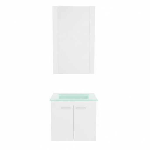 [TH21605] CONJ. VANITY PVC WHT 20X13