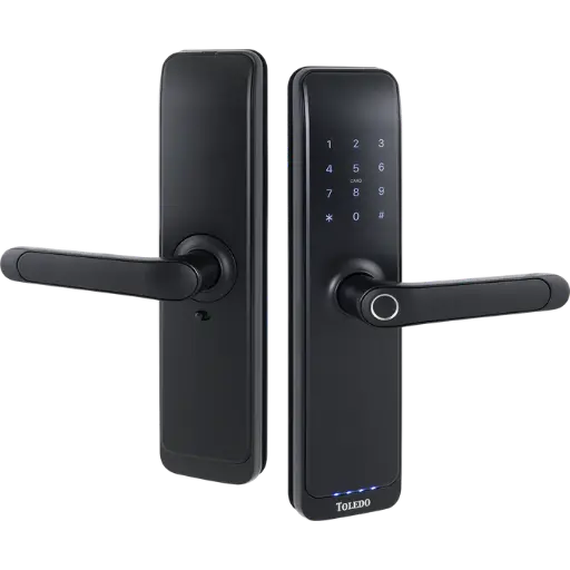 [V190MNSUS514] TOLEDO MORTISE NEXUS LEVER BLACK