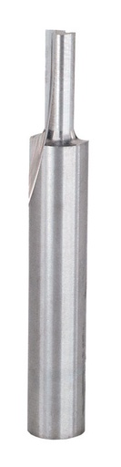 [04100F] Freud 1/8 in. D X 1-3/4 in. L Carbide Double Flute Straight Router Bit