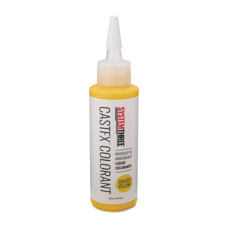 [0584S06] CastFX Liquid Colorant, Crater Yellow, 4oz