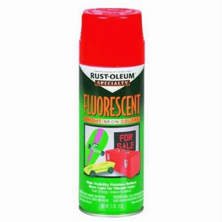[1001091] Rust-Oleum Specialty Fluorescent Red-Orange Spray Paint 11 Oz.