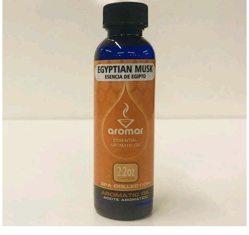 [1009] Aceite Aromatico Aromar 2.2oz Fragrance Essential Aromatic Oil EGYPTIAN MUSK
