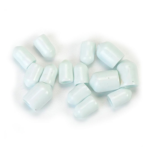 [101600] Cap End 1/4In 0.4In Plstc Wht Closetmaid Ventilated Shelving Accessories 701016