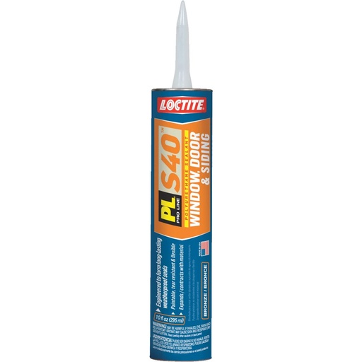 [1050939] Henkel/osi Sealants 1618175 10.2 Oz Bronze Polyurethane Window  Door & Siding Se