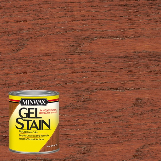 [1067396] STAIN GEL MAHOGANY 1QT