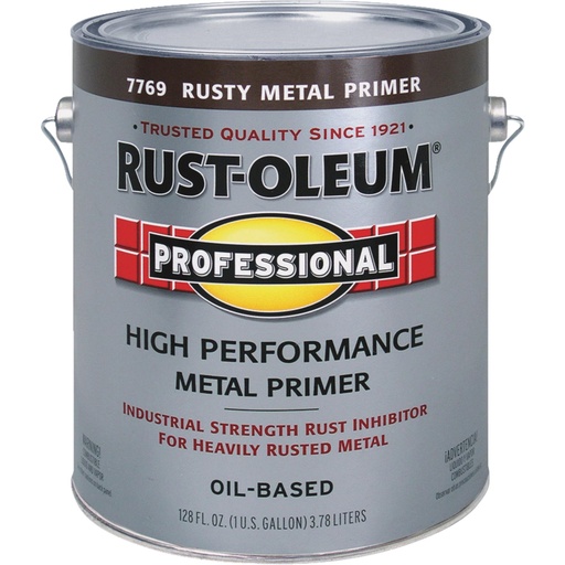 [11792] 1 Gal. High Performance Flat Rusty Metal Oil-Based Rust Preventive Primer