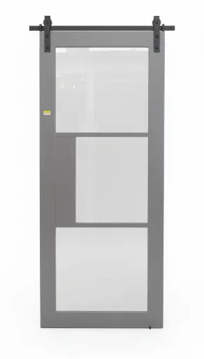 [147838436] BARNDOOR KIT "BERLIN"GRAY 36X84