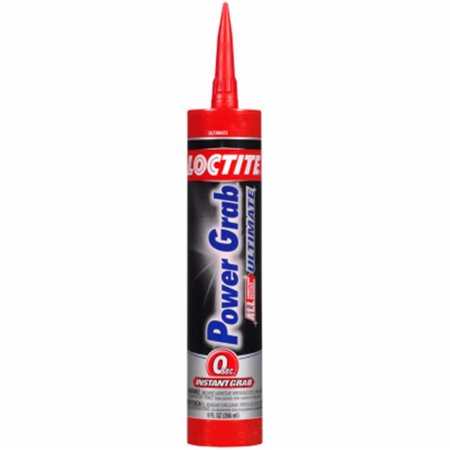 [1800903] Loctite Power Grab Ultimate Synthetic Elastomeric Polymer Construction Adhesive 9 Oz.