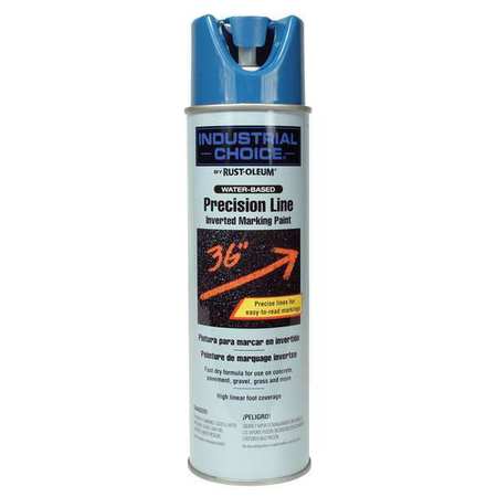 [1804236] Rust-Oleum Industrial Choice Fluorescent Blue Field Marking Paint 17 Oz
