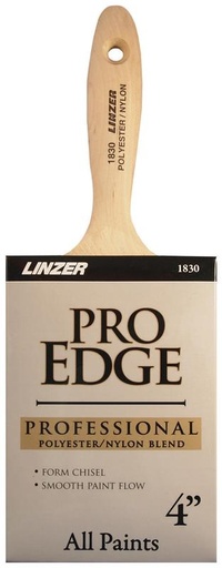 [1830-4] 4  Poly/Nylon Wall Paintbrush Linzer Products Linzer Brush 1830-4 077089183078