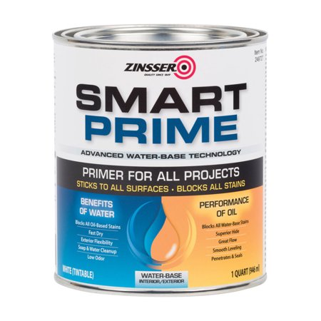 [1896471] Zinsser Smart Prime White Primer 1 Qt.