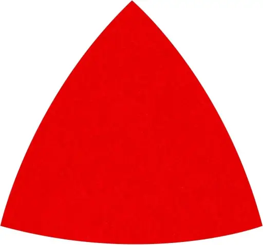 [2009811] Diablo 3-1/2 in. Ceramic Blend Hook and Lock Triangle Sanding Sheets 80 Grit Coarse 10 Pk