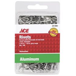 [2013951] ACE Rivets Al1/8X1/8 100 Pack