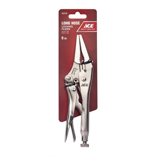[2037219] LONG NOSE LOCK PLIERS 9"
