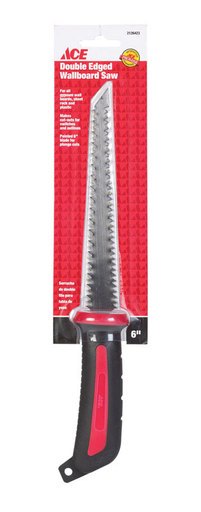 [2126423] Ace 6 in. Steel Double Edge Wallboard Saw 1 Pc