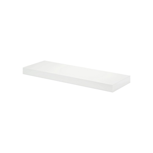 [22505BB] BIG BOY Basic 17.5 in. X 8 in. X 1.5 in. White MDF Floating Decorative Wall Shelf with Brackets
