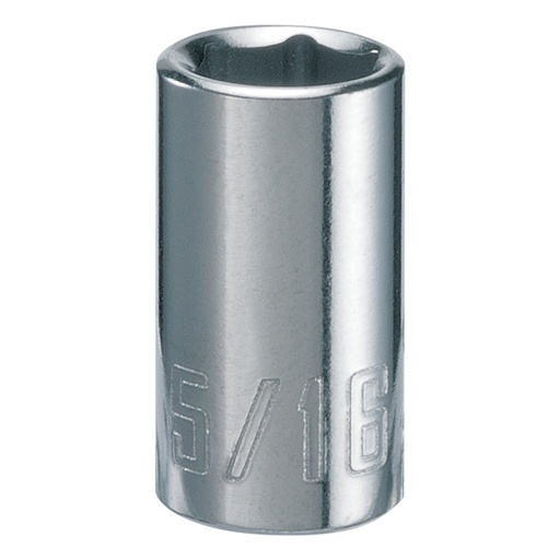 [2300705] Craftsman 5/16 in. X 1/4 in. Drive SAE 6 Point Standard Shallow Socket 1 Pc