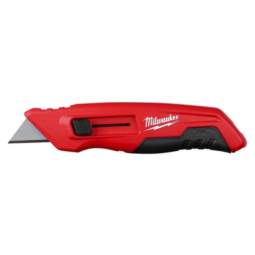 [2303832] Milwaukee 6.25 in. Side Slide Utility Knife Red 1 Pc