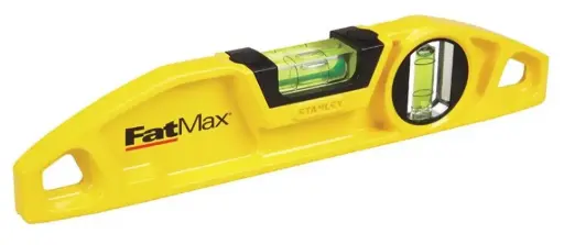 [2365591] Stanley FatMax 9 in. Aluminum Magnetic Torpedo Level 2 Vial