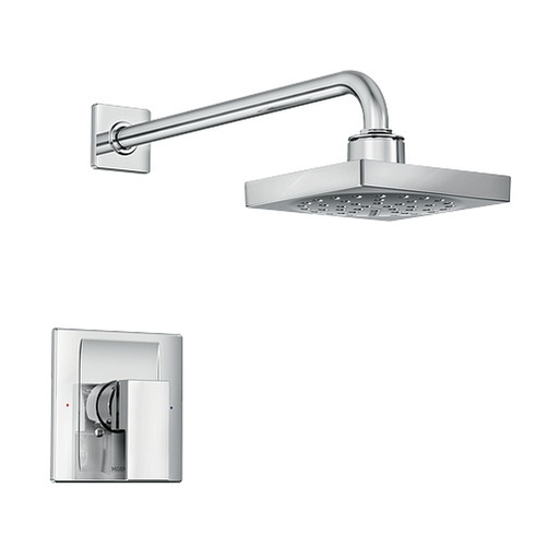 [2784] Moen Model: 2784 Kyvos Standard Shower Only in Chrome VALVE Included
